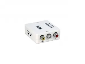 Qvs 1y6731 Composite Audio  Video To Digital Hdmi Up-converter - Funct