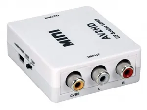 Qvs 1y6731 Composite Audio  Video To Digital Hdmi Up-converter - Funct