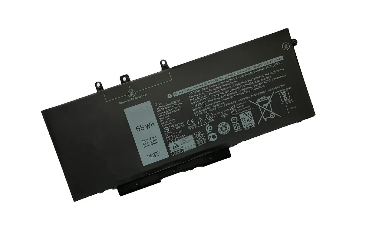 Total GJKNX-TM 68 Wh 4-cell Li-ion Battery For Dell Laptops