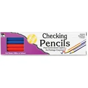 Charles Leonard CLI Checking Pencils - Red, Blue Lead - 1 /