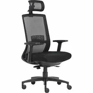 LLR 03209 | Lorell Mesh Task Chair - Fabric, Memory Foam