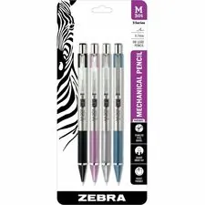 Zebra ZEB 54114 Pen Steel 3 Mechanic Pencil - Hb Lead - 0.7 Mm Lead Di