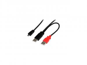 Startech DR6212 .com 3 Ft Usb Y Cable For External Hard Drive - Dual U