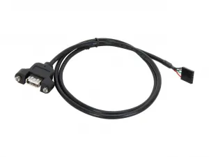 Startech USBPNLAFHD3 3 Ft Panel Mount Usb Cable - Usb A To Motherboard