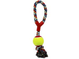 Bulk AC025 Doggie Pull Toy Tennis Ball Assortment