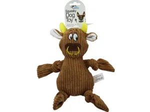 Bulk AB982 Animal-shaped Plush Pet Squeaker Toy