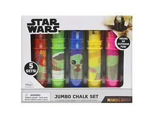 AC808 | Bulk Buys Baby Yoda Jumbo Chalk Sticks Set with