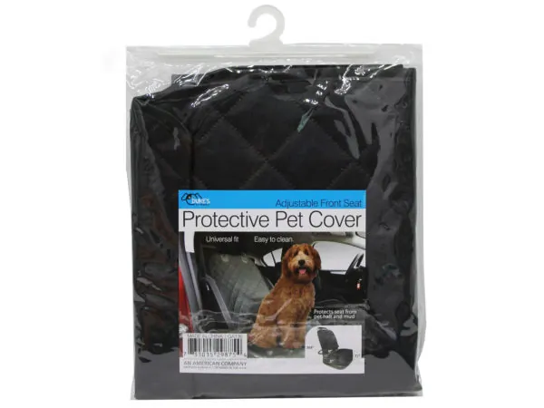 Bulk GA136 Water Resistant Adjustable Front Seat Protective Pet Cover