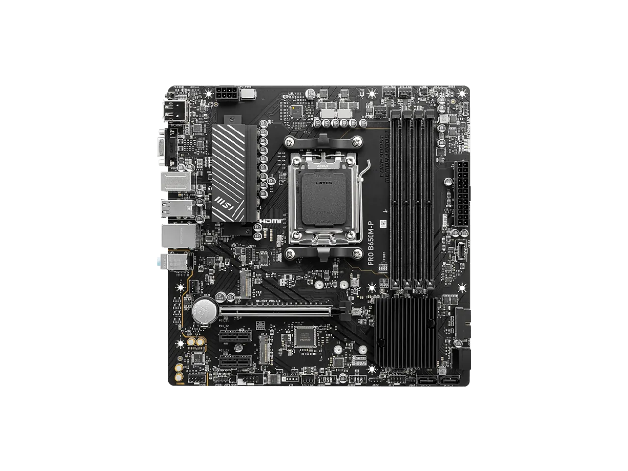 Msi B650MP Pro B650m-p Am5 Micro Atx Ddr5 Motherboard