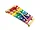 Bulk Buys Colorful Rainbow Xylophone with Sticks for Kids