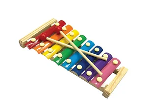 Bulk Buys Colorful Rainbow Xylophone with Sticks for Kids
