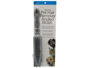 Bulk GA095 Silicone Pet Hair Remover Angled Brush