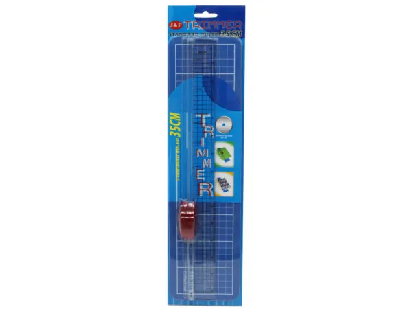 Bulk AC645 14quot; Ruler With Rotary Blade Trimmer And Cutting Mat