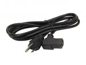 Startech PXT101L 6ft (2m) Computer Power Cord, Nema 5-15p To Right Ang