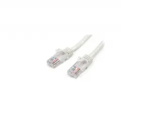 Startech 45PATCH3WH 3 Ft White Snagless Cat 5e Utp Patch Cable - Categ