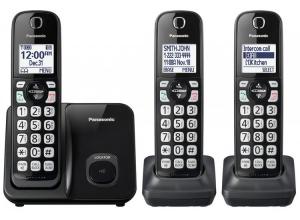 Panasonic KX-TGD613B Cordless Telephone In Black