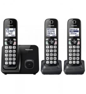 Panasonic KX-TGD613B Cordless Telephone In Black