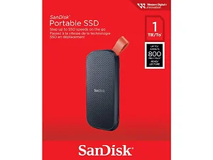 SDSSDE30-1T00-G26 | Sandisk 1TB Portable SSD - USB 3.2 Gen
