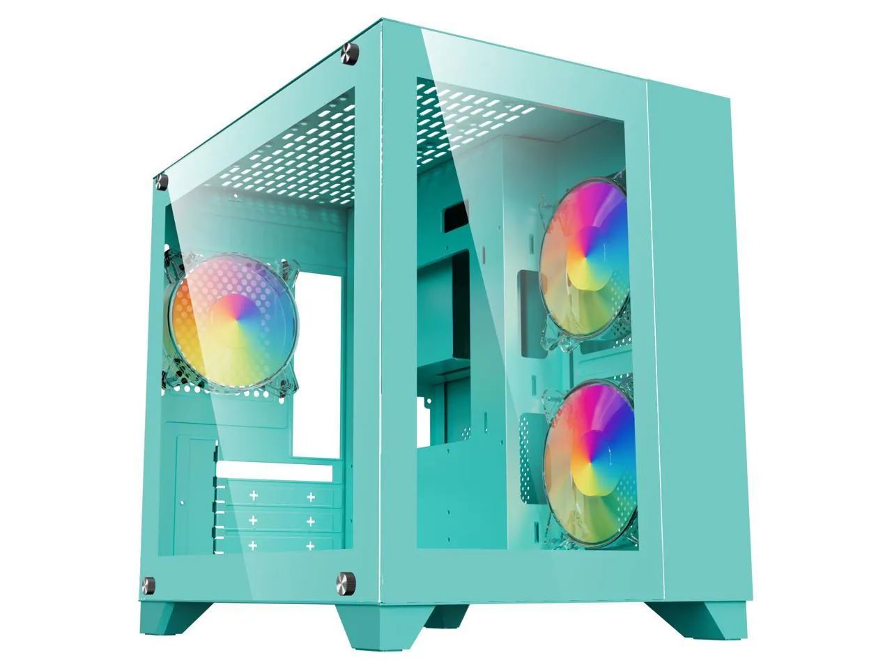 Diypc ARGB-Q3-Green Cases |argb-q3-green