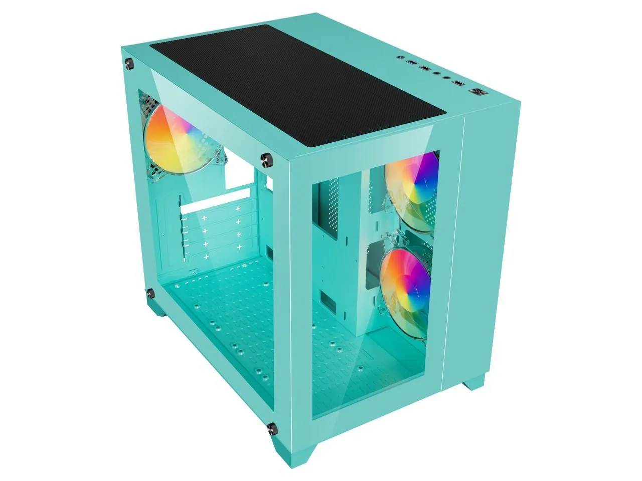 Diypc ARGB-Q3-Green Cases |argb-q3-green