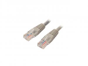 Startech M45PATCH1GR 1 Ft Gray Molded Cat5e Utp Patch Cable - Category