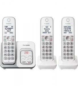 Panasonic KX-TGD633W Cordless Telephone In White