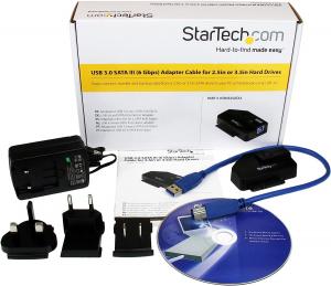 Startech USB3S2SATA3 Superspeed Usb 3.0 To Sata Iii Adapter - Usb 3 To