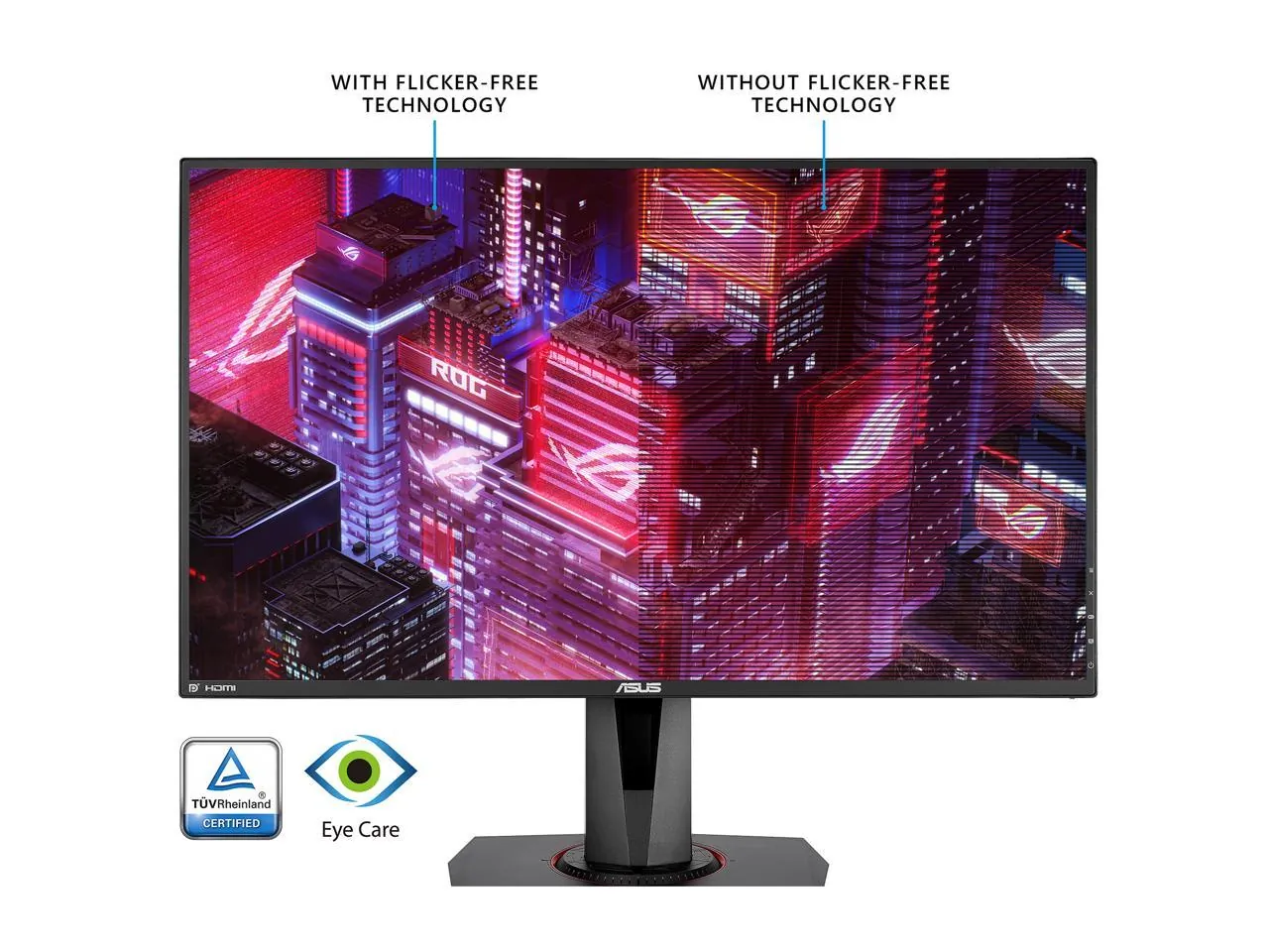 Asus VG278QR Mn  27 Full Hd 1920x1080 16:9 1000:1 0.5ms Hdmi Dp Dvi-d 