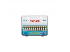 Maxell 723815 Lr03 General Purpose Battery - Aaa - Alkaline - 36 Pack