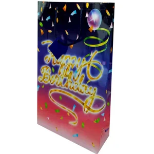 Bulk Buys Birthday Medium Gift Bag 1227/1277 - Colorful
