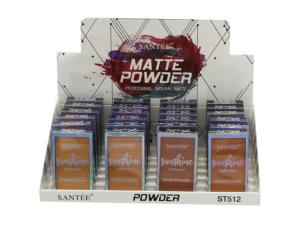 Bulk AD264 Matte Powder In Assorted Shades In Countertop Display