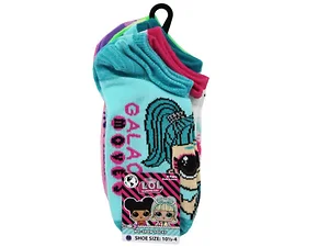 AC939 | Bulk Buys LOL Surprise No-Show Socks, 6 Pack for
