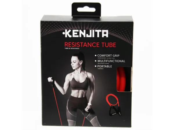 Bulk AB674 Kenjita Portable Mulifunctional Resistance Tube With Comfor