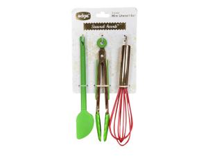 Bulk AD561 3 Piece Holiday Themed Mini Kitchen Tool Set