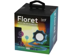 Bulk AD201 Ijoy Floret Usb Flexi Sunset Lamp Light In Blue