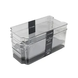 AC981 | Bulk Buys SimpleMade 2 Pack Clear Fridge Bins with