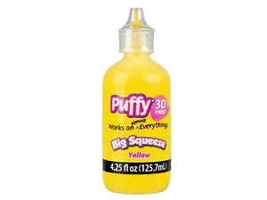 AD388 | Bulk Buys Puffy 3D Shiny Yellow Paint - 4.25oz