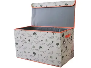 Bulk AE073 Extra Large Dinosaur Pattern Collapsible Storage Box 14.5qu