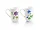 Martha Stewart HomeL Marth 4-Piece Ceramic Mug Set