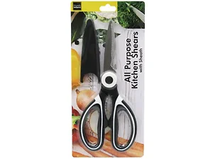 Bulk Buys Versatile Kitchen Shears with Protective Sheath