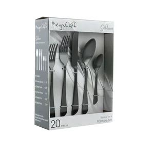 Megachef MegaChef Gibbous 20-Piece Flatware Set for 4 -