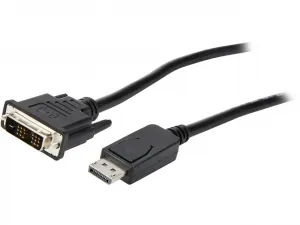 Tripp P581015 Displayport To Dvi-d Adapter Cable Dp W Latches Mm 1080p