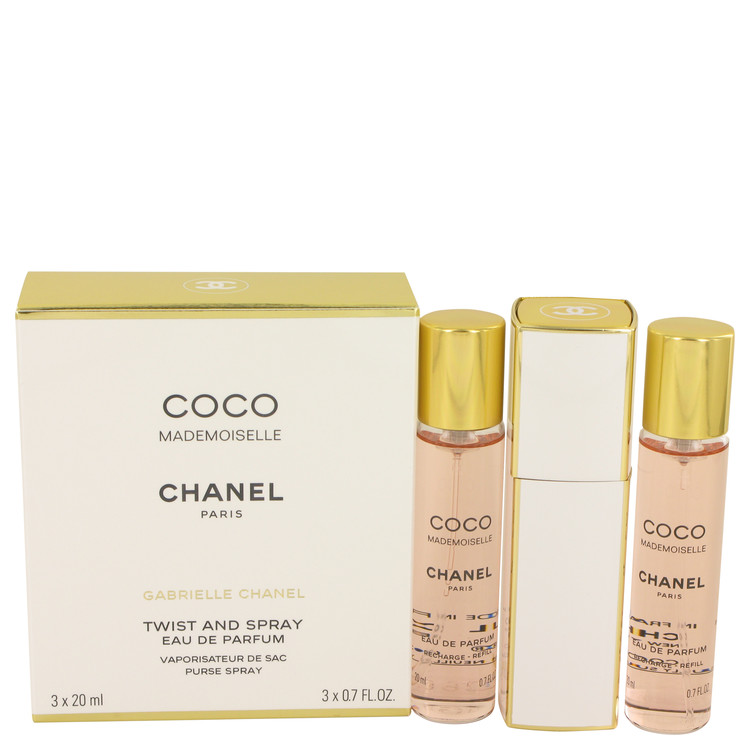 Chanel 535264 Mini Edp Spray 3 X 0.7 Oz