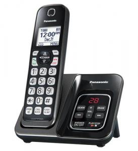 Panasonic KX-TGD630M Cordless Telephone In Metallic Black