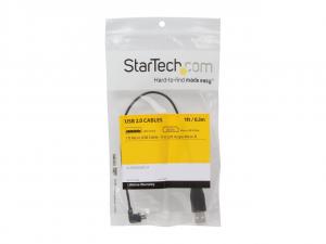 Startech dm7816 1 Ft Micro Usb Cable - A To Left Angle Micro B - Type 