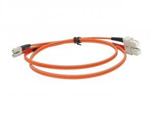 Startech FIBLCSC1 1m Fiber Optic Cable - Multimode Duplex 62.5125 - Ls