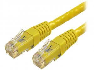 Startech C6PATCH6YL 6ft Cat6 Ethernet Cable - Yellow Molded Gigabit - 