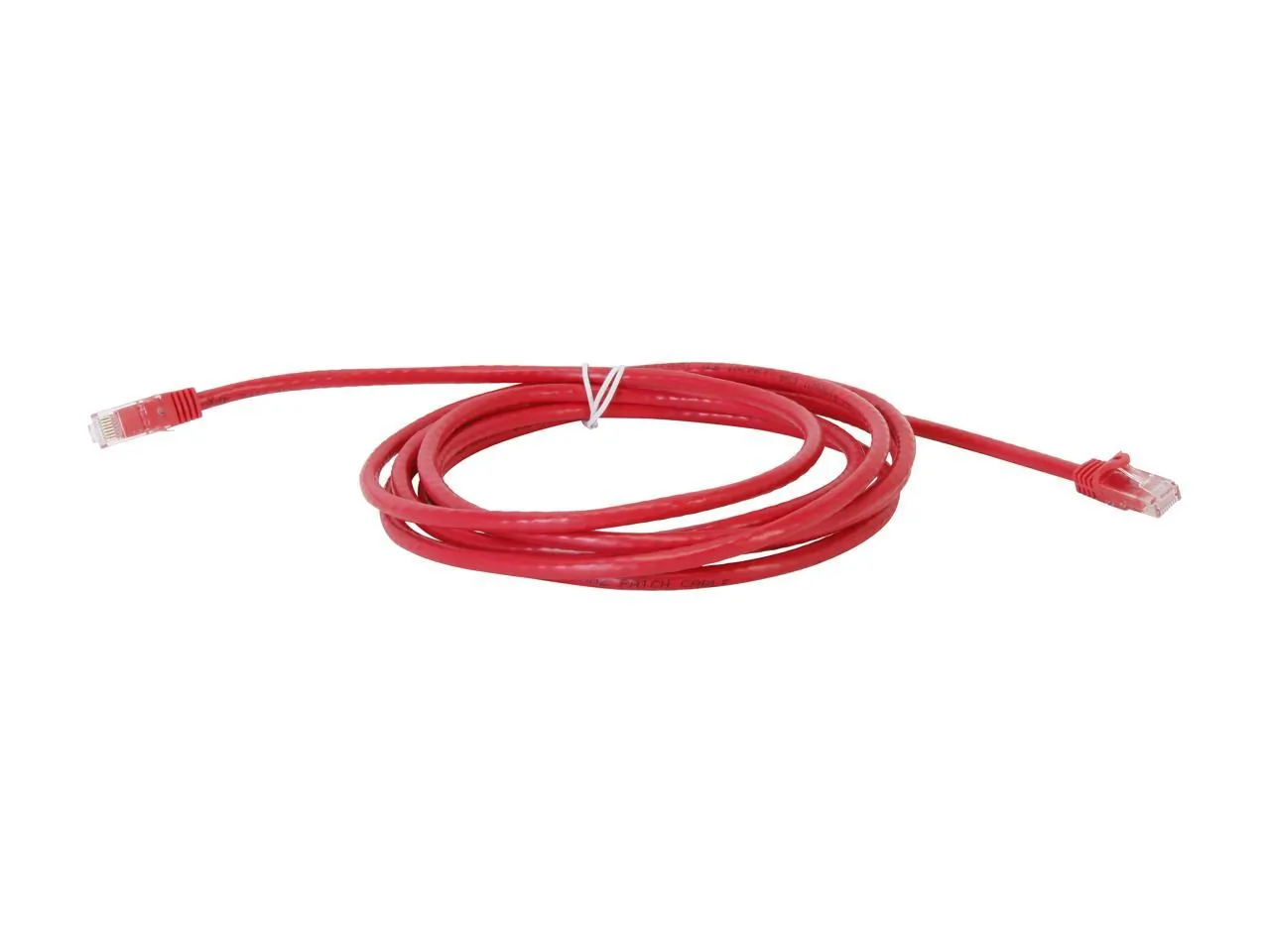 Startech N6PATCH10RD 10ft Cat6 Ethernet Cable - Red Snagless Gigabit -