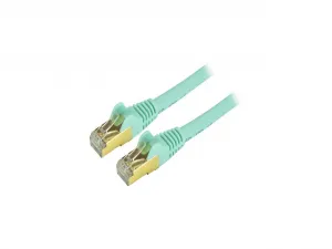 Startech C6ASPAT1AQ 1ft Cat6a Ethernet Cable - 10 Gigabit Category 6a 