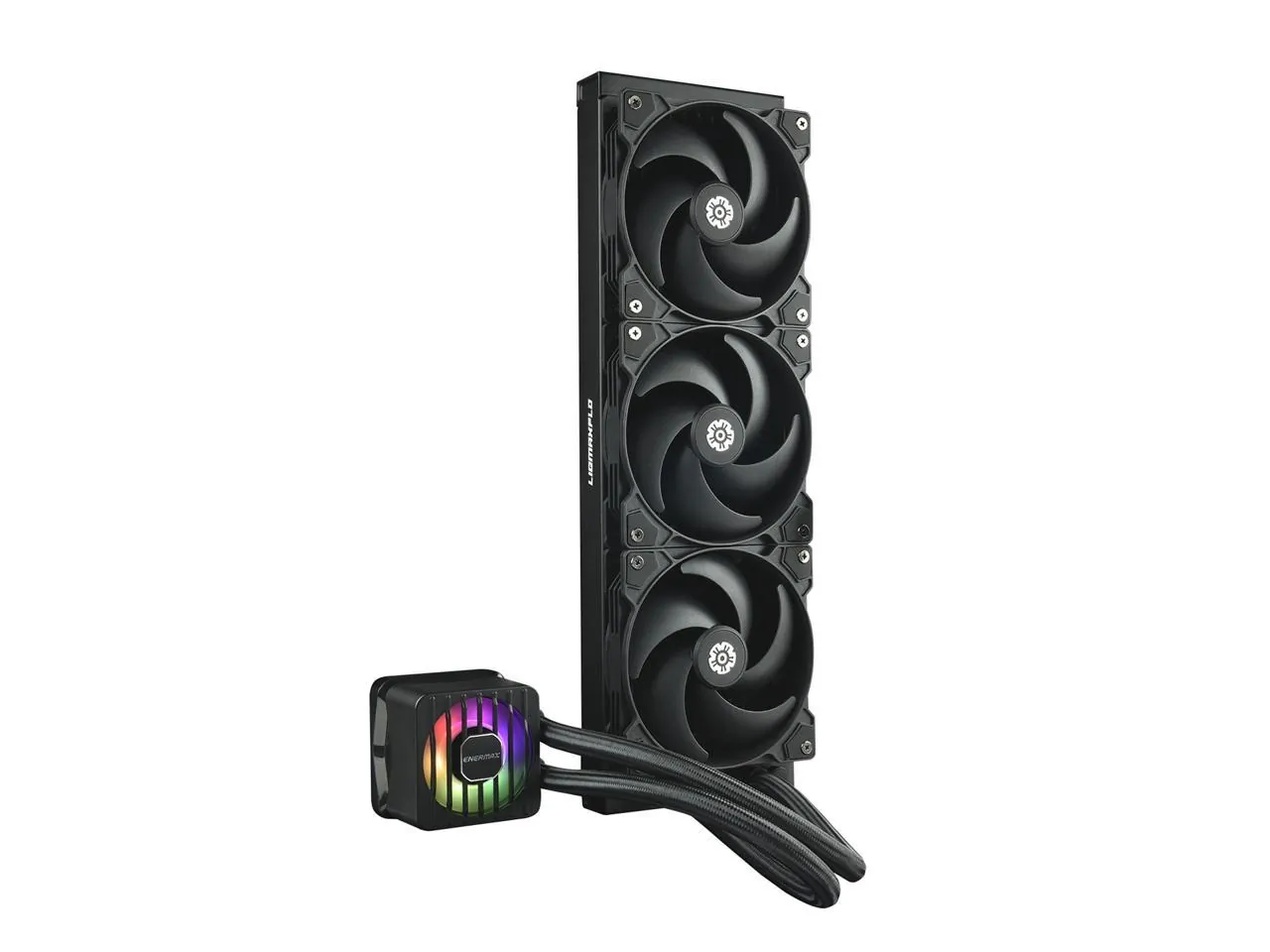 Enermax ELC-LMF360-SF Liqmaxflo Sr 360mm A-rgb Aio Cpu Liquid Cooler- 